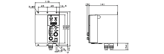 コントローラ PC-S50の図面