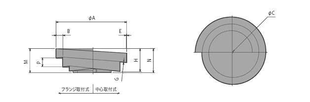 ボウル 段付ボウルの図面