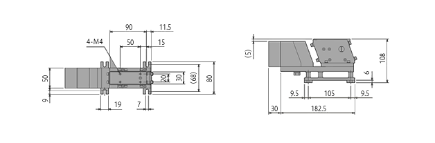 直進フィーダ NCK-15の図面