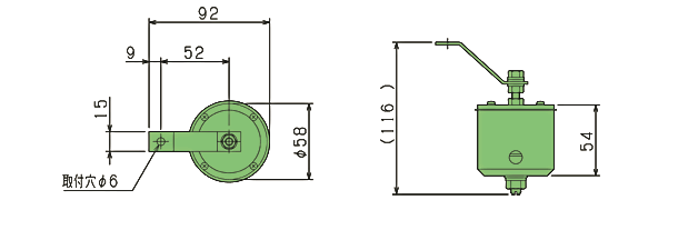 バイブレータ HV-01の図面