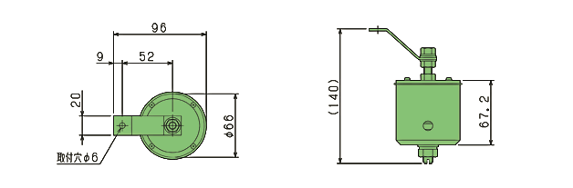 バイブレータ HV-02の図面