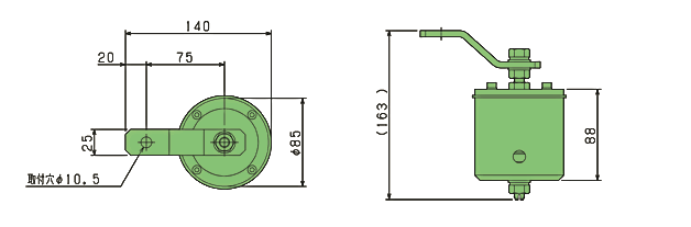 バイブレータ HV-03の図面